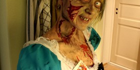 Disfraces de Halloween: Alicia en Zombieland