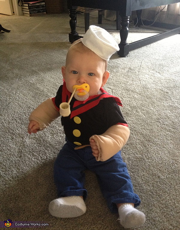 Disfraces de bebés: Popeye
