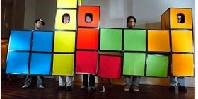 Disfraz de grupo: Tetris
