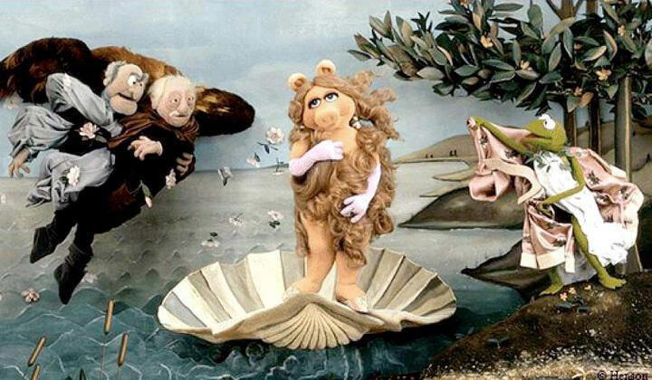 El nacimiento de Venus según los muppets