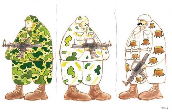 Evolución de los uniformes de camuflaje