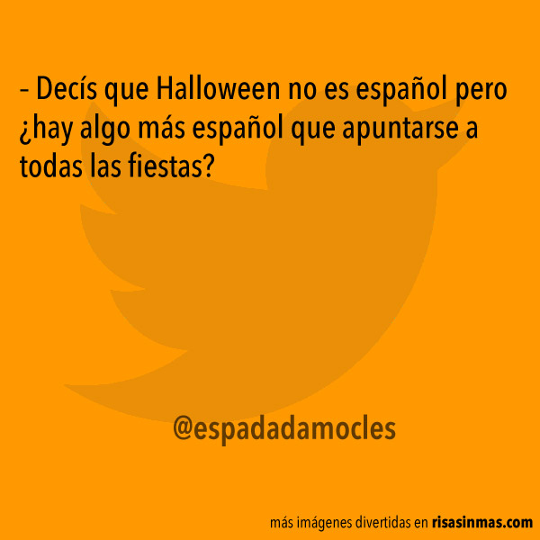 Halloween no es español pero...