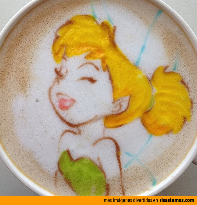 Latte Art: Campanilla