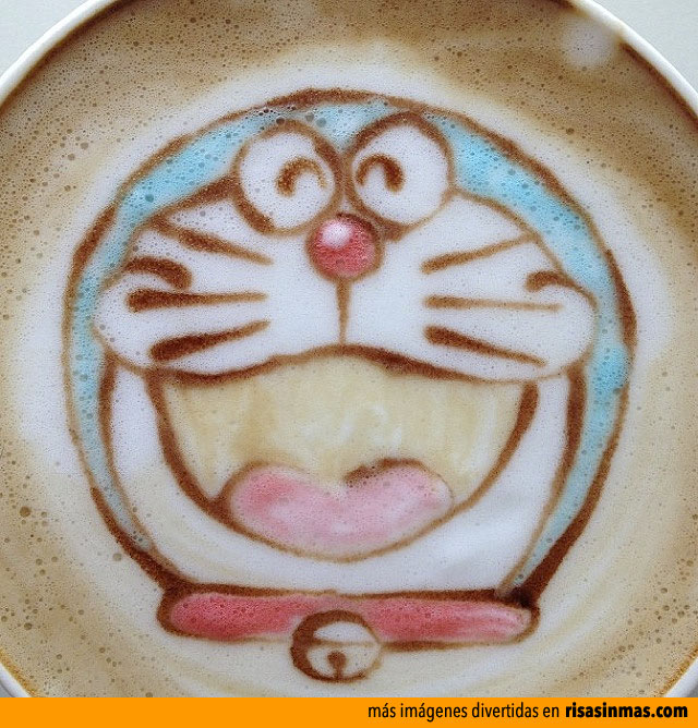 Latte Art: Doraemon