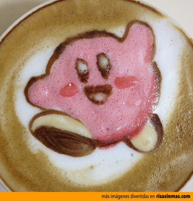 Latte Art: Kirby