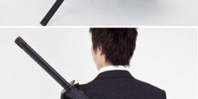 En Japón son diferentes: paraguas ninja