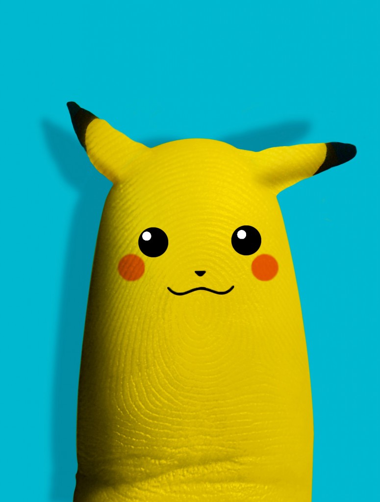 Pulgar Pikachu