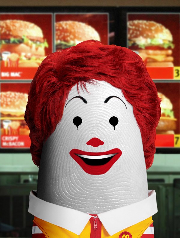 Pulgar Ronald McDonald