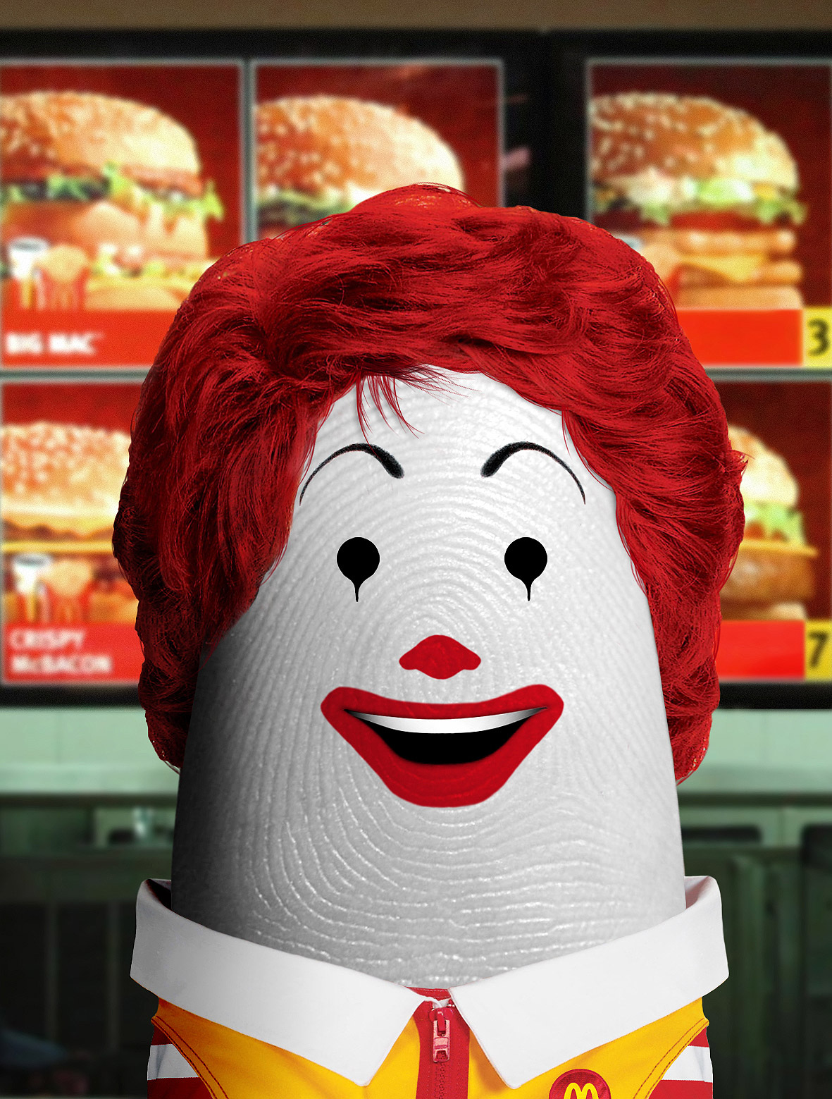Pulgar Ronald McDonald