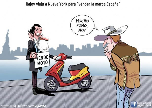 Rajoy viaja a Nueva York para vender la marca España