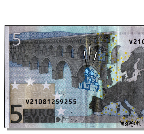 El nuevo billete de cinco euros