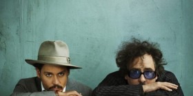 Tim Burton y Johnny Depp, buenos amigos