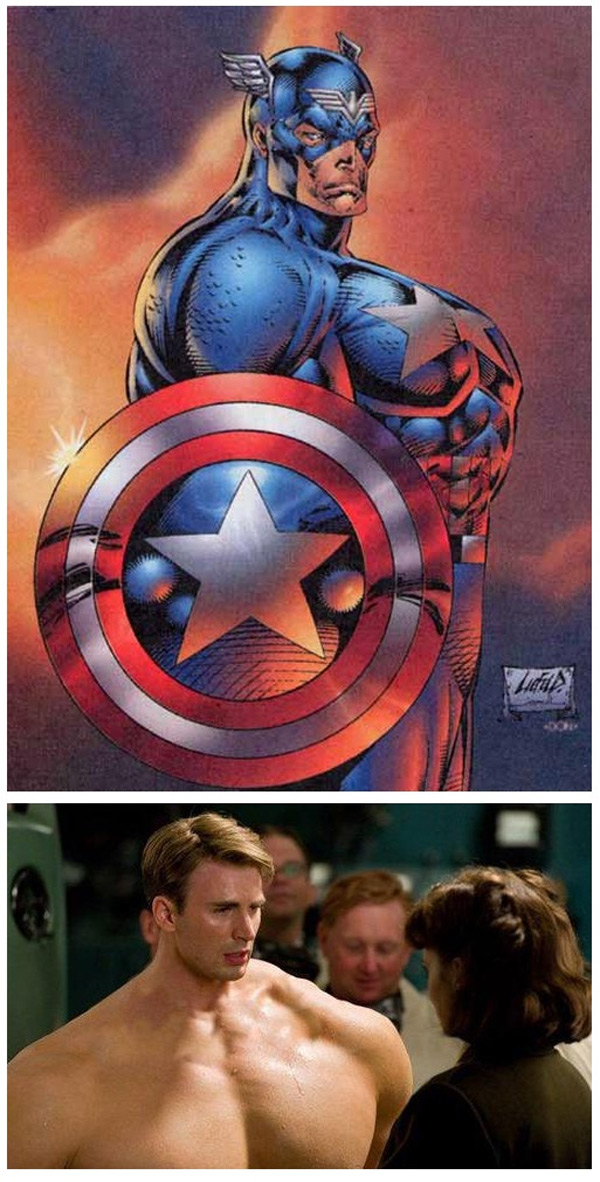 Capitán América en la realidad según el cómic