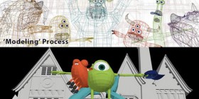Desarrollo de un fotograma de una película de Pixar