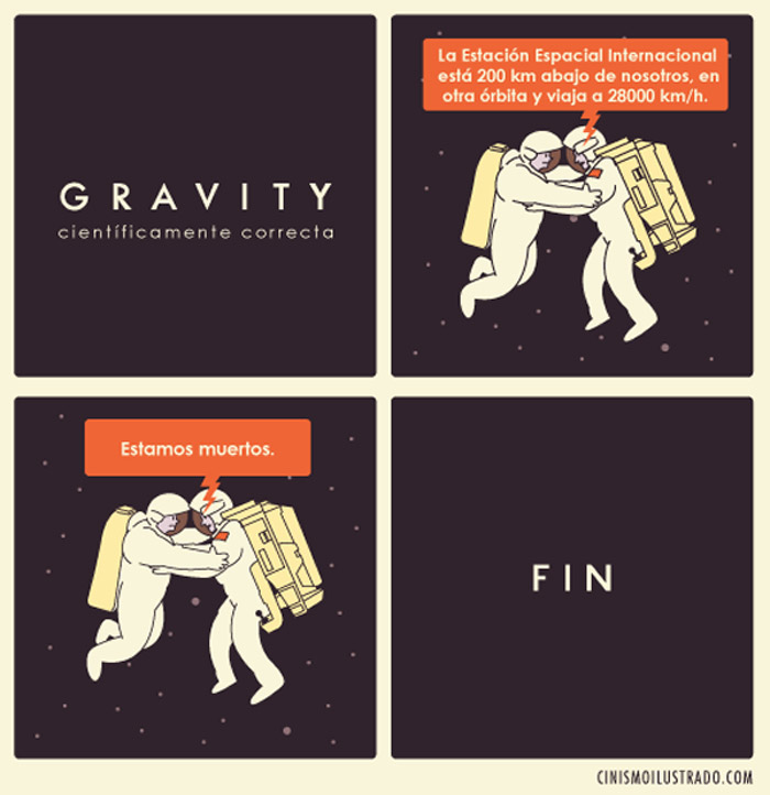 Gravity científicamente correcta
