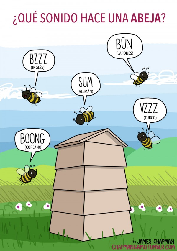 ¿Qué sonido hace una abeja?