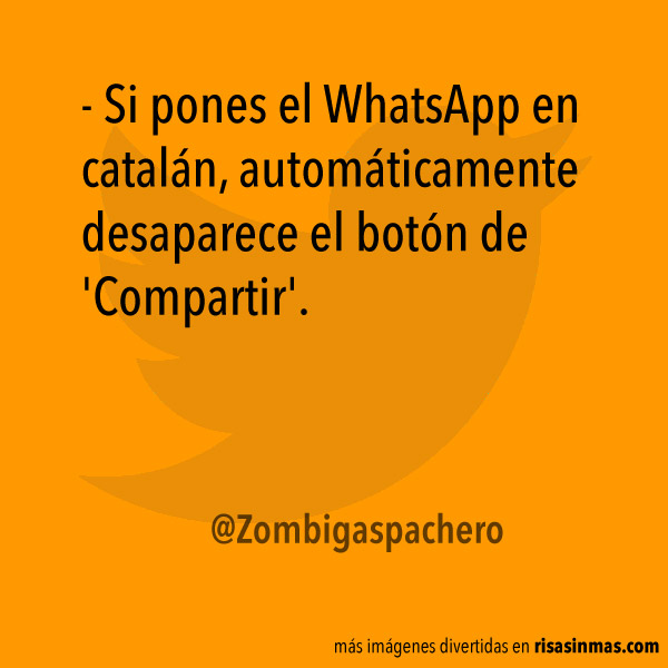 WhatsApp en catalán