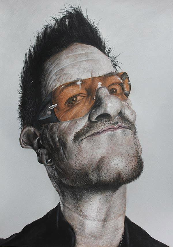 Caricatura de Bono