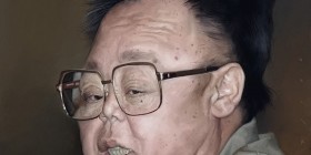 Caricatura de Kim Jong-il
