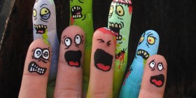 El ataque de los dedos zombie