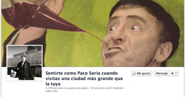 Grupos raros de Facebook: Sentirse como Paco Soria