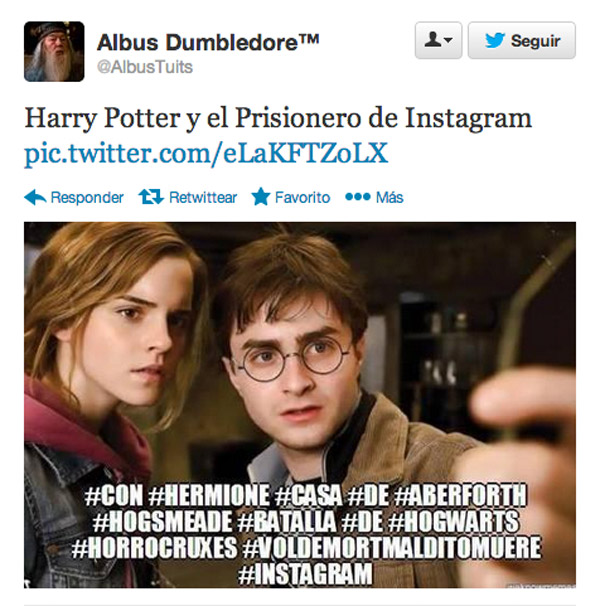 Harry Potter y el Prisionero de Instagram
