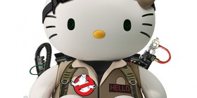 Hello Kitty como Cazafantasmas