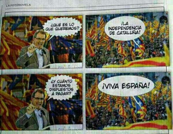 La independencia de cataluña