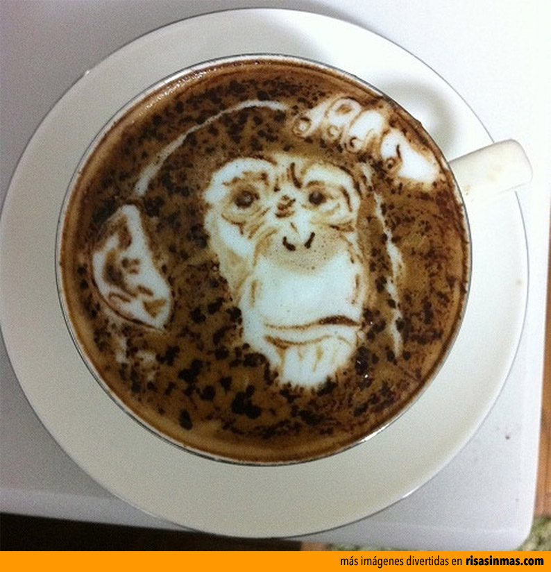 Latte Art: Chimpance