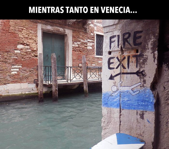 Mientras tanto en Venecia...