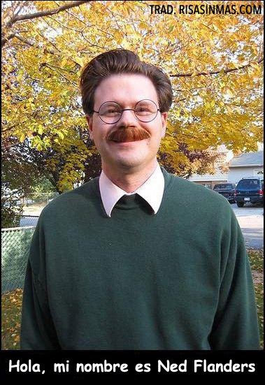 Ned Flanders en la vida real