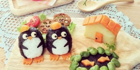 Pingüinos divertidos y comestibles