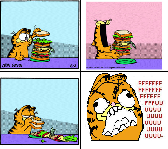 Pobre Garfield