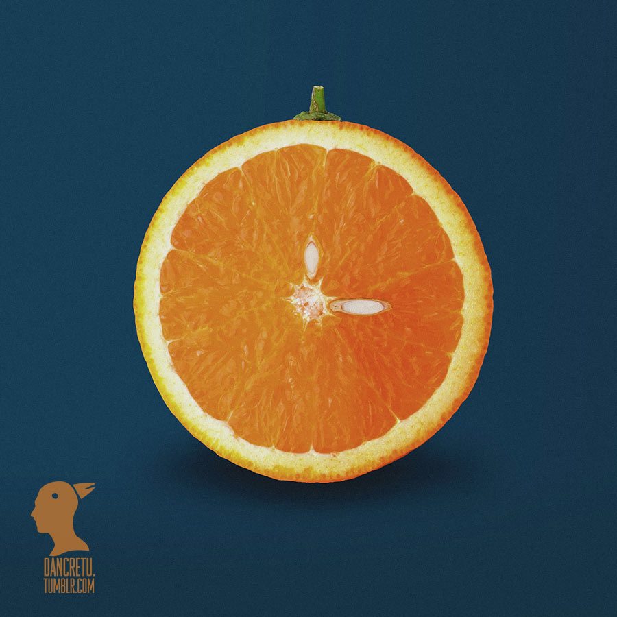 Reloj de naranja