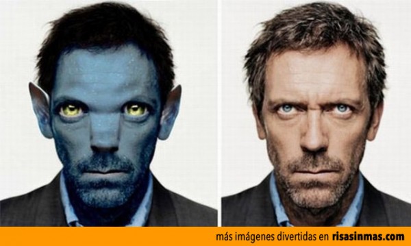 Si Hugh Laurie fuera un Avatar