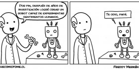 Un robot con sentimientos humanos