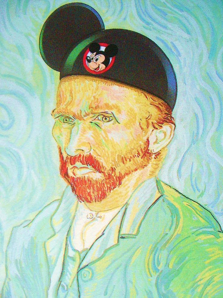 Vincent Van Gogh va a Disneylandia