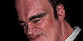 Caricatura de Quentin Tarantino