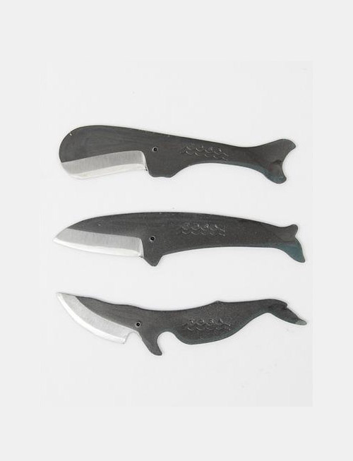Cuchillos con forma de ballena