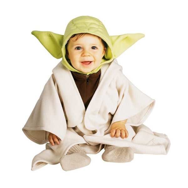 Disfraz de Yoda para niños