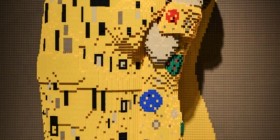 El beso de Klimt de LEGO