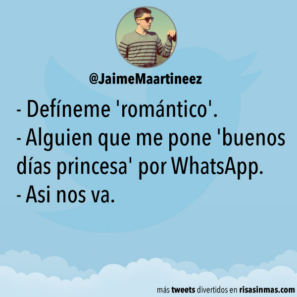 El romántico del WhatsApp