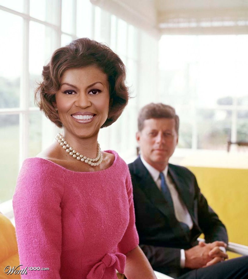 Parejas imposibles: John F. Kennedy y Michelle Obama