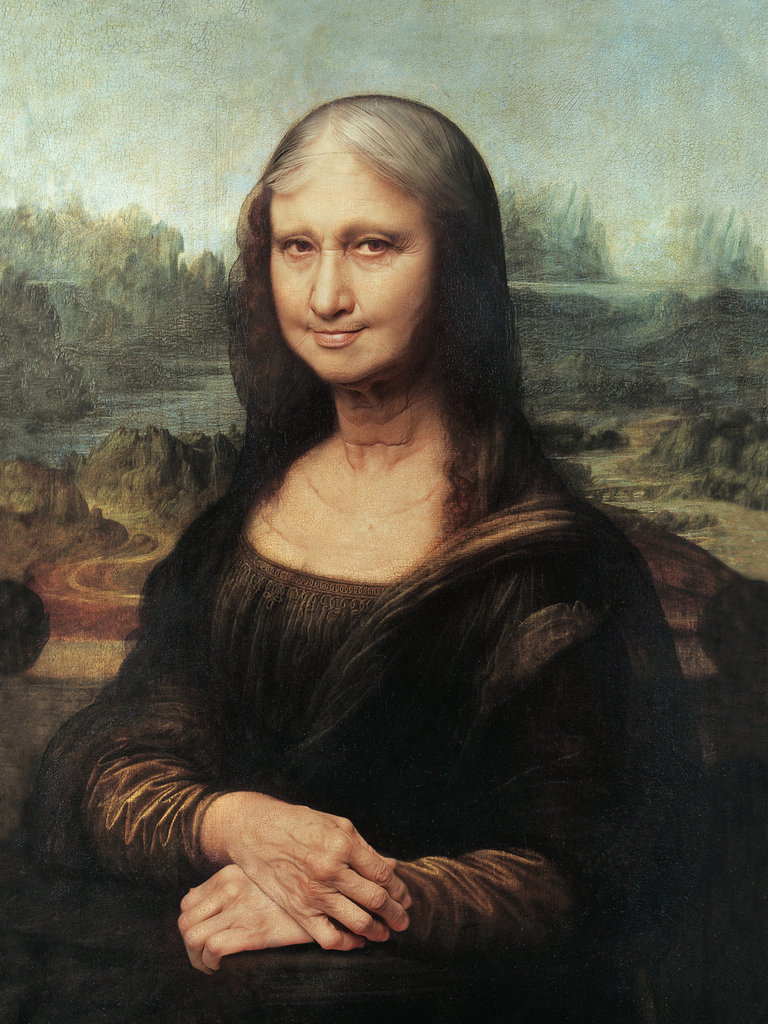 La Mona Lisa de anciana
