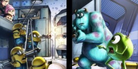 Minions vs Monster Inc