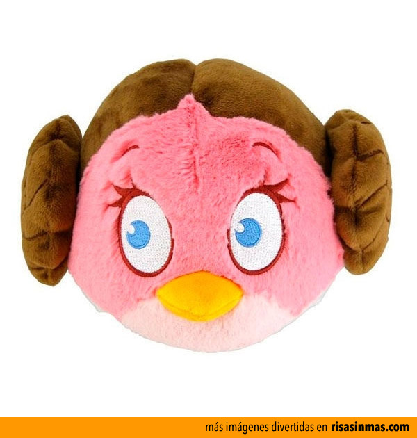 Peluche Angry Birds Princesa Leia