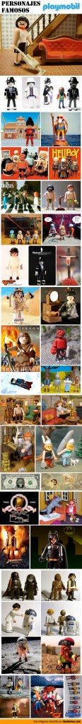 Personajes famosos versión Playmobil
