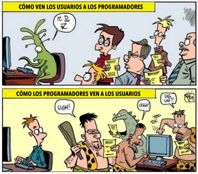 Programadores y usuarios