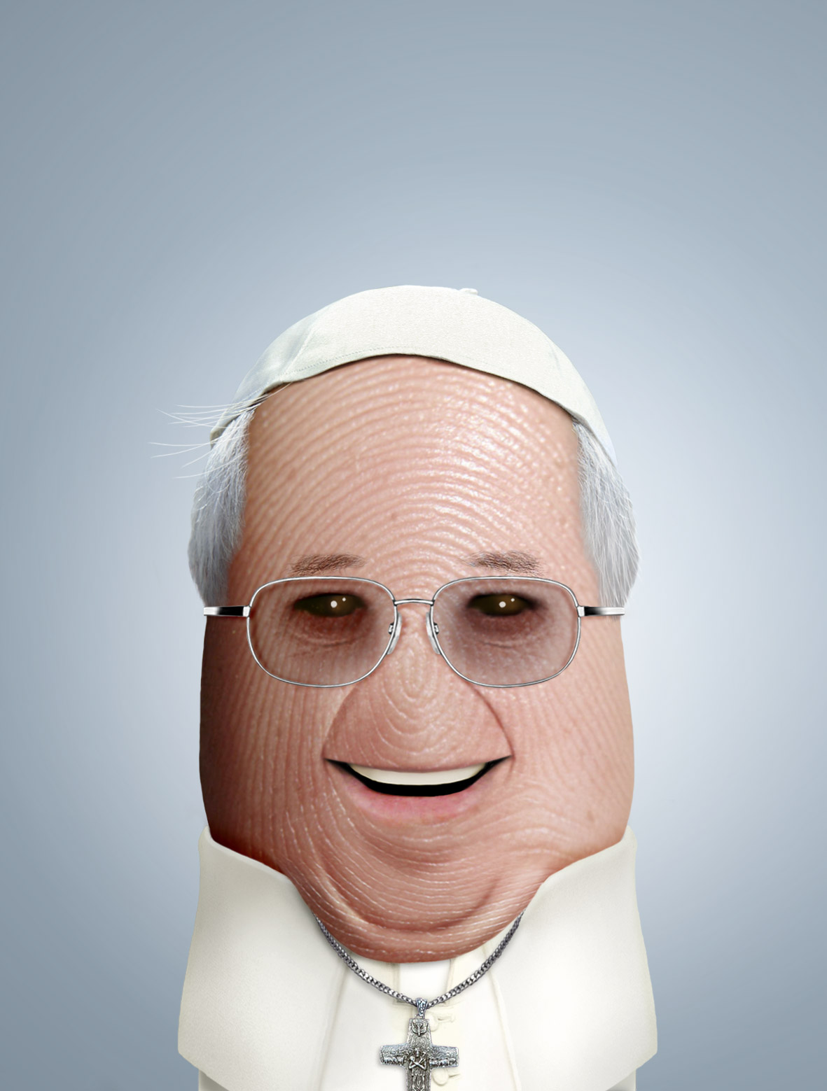 Pulgares célebres: Papa Francisco