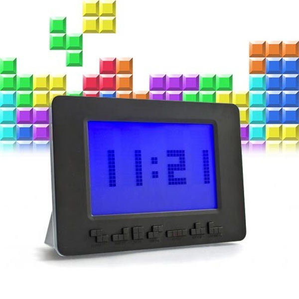 Reloj con Alarma Tetris